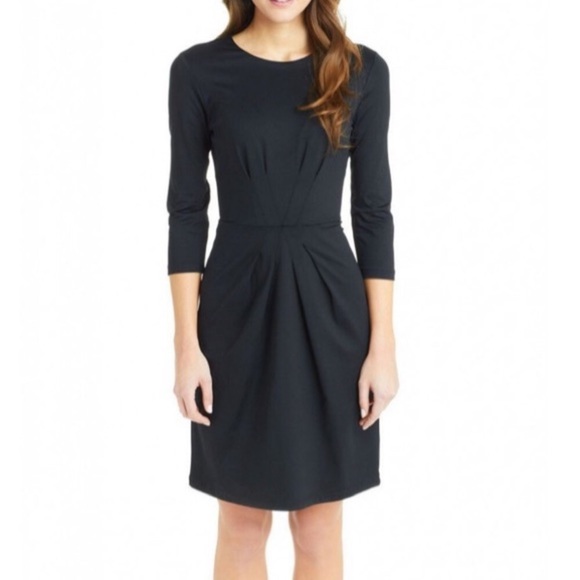 J. McLaughlin Mia Dress in Black Size Small EUC